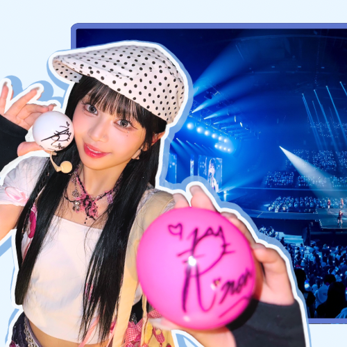 Recent activity shot of Murakami Rinon (ME:I)