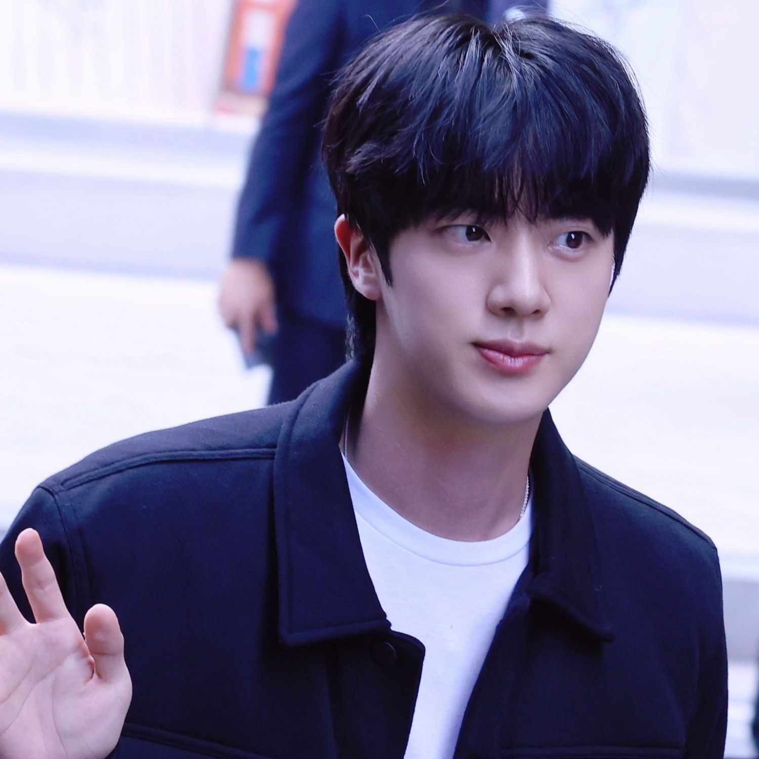 A moment captured by Jin (BTS)'s fan