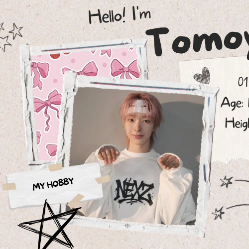 Recent activity shot of Tomoya (NEXZ)