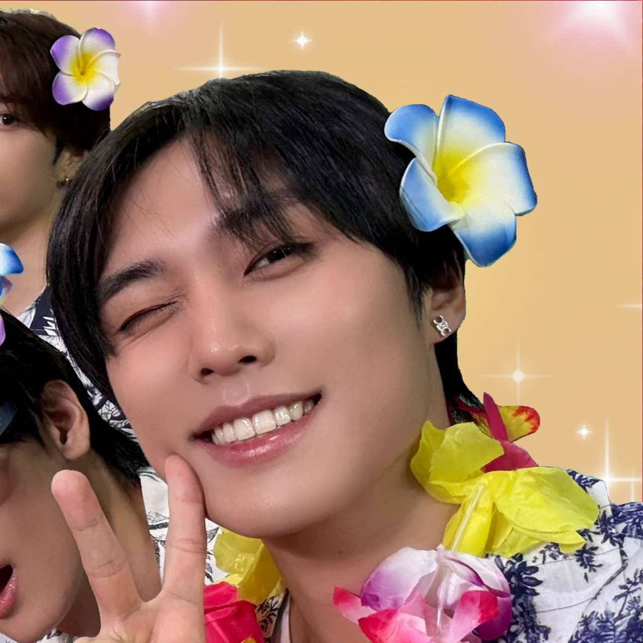 A moment captured by Jacob (THE BOYZ)'s fan