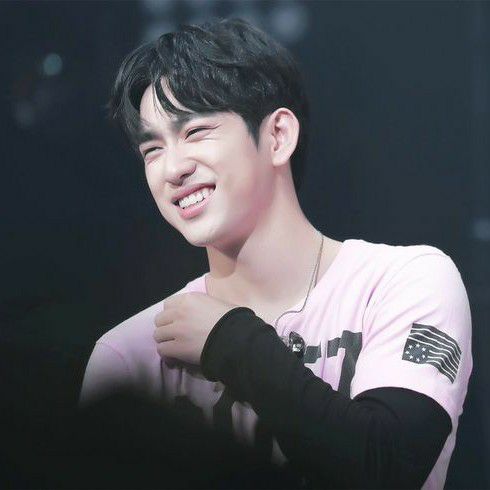Recent activity shot of Jinyoung (GOT7)