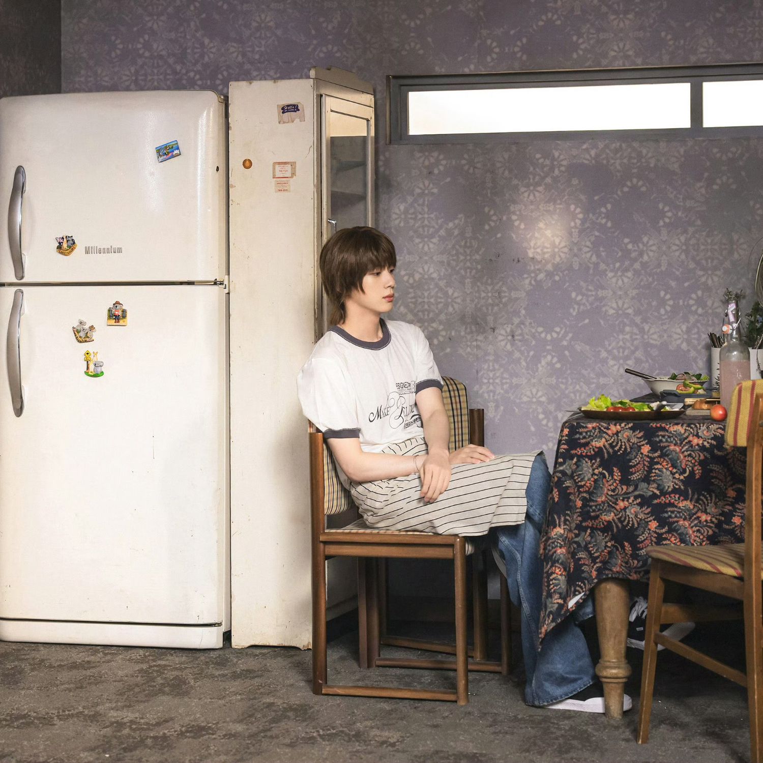 A moment captured by Jin (BTS)'s fan