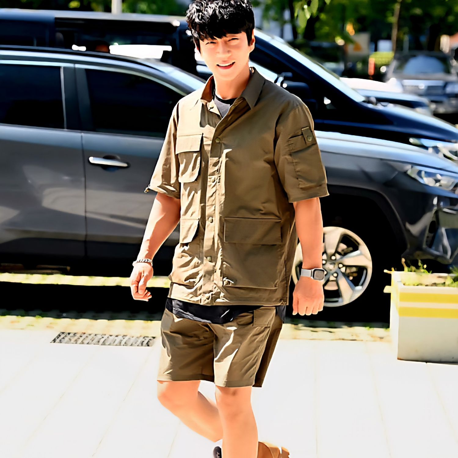 A moment captured by Hwang Chiyeol's fan