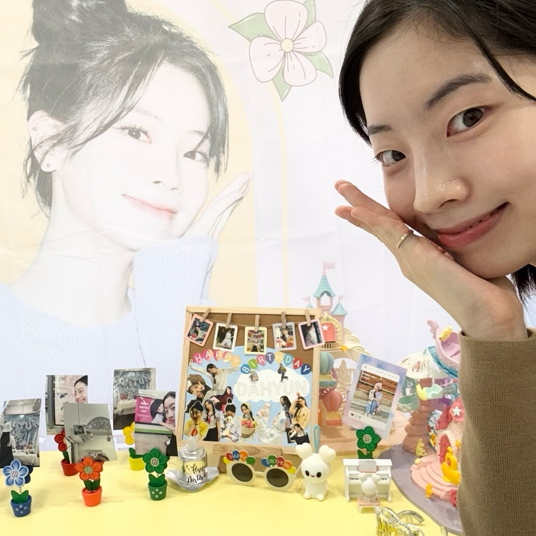 A moment captured by TWICE's fan
