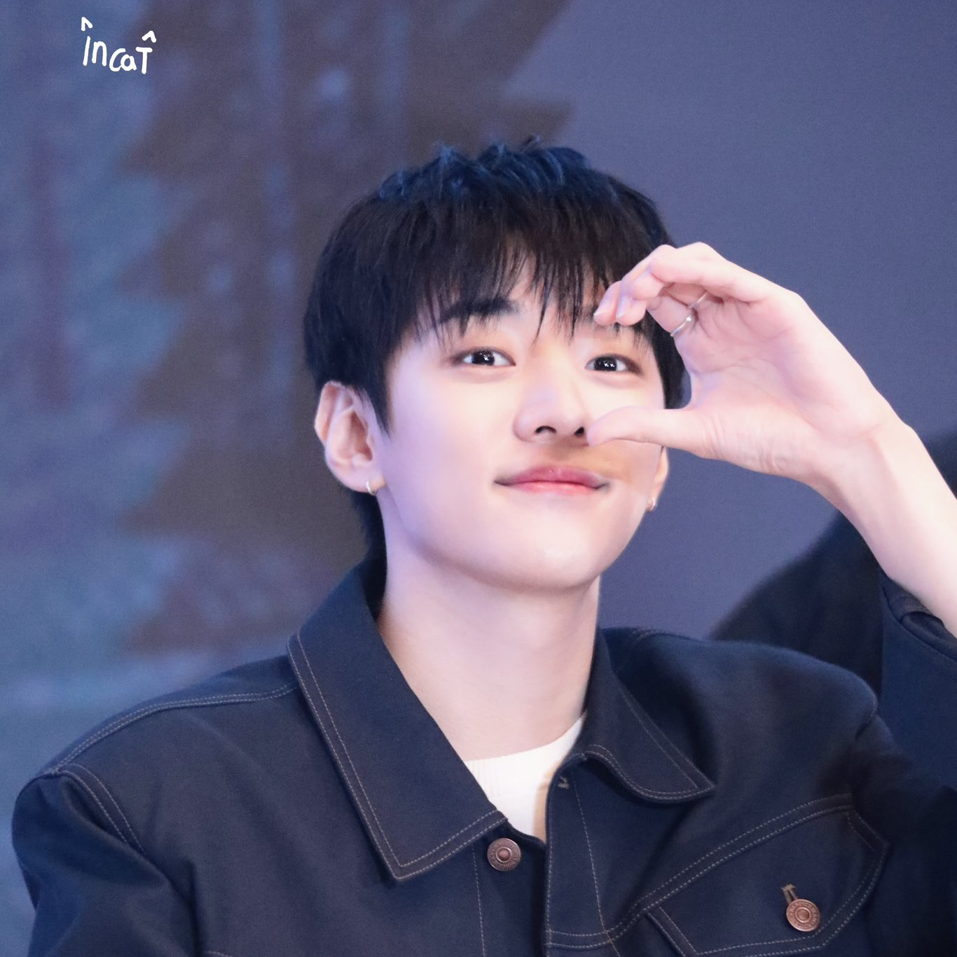 A moment captured by Jaechan (DKZ)'s fan
