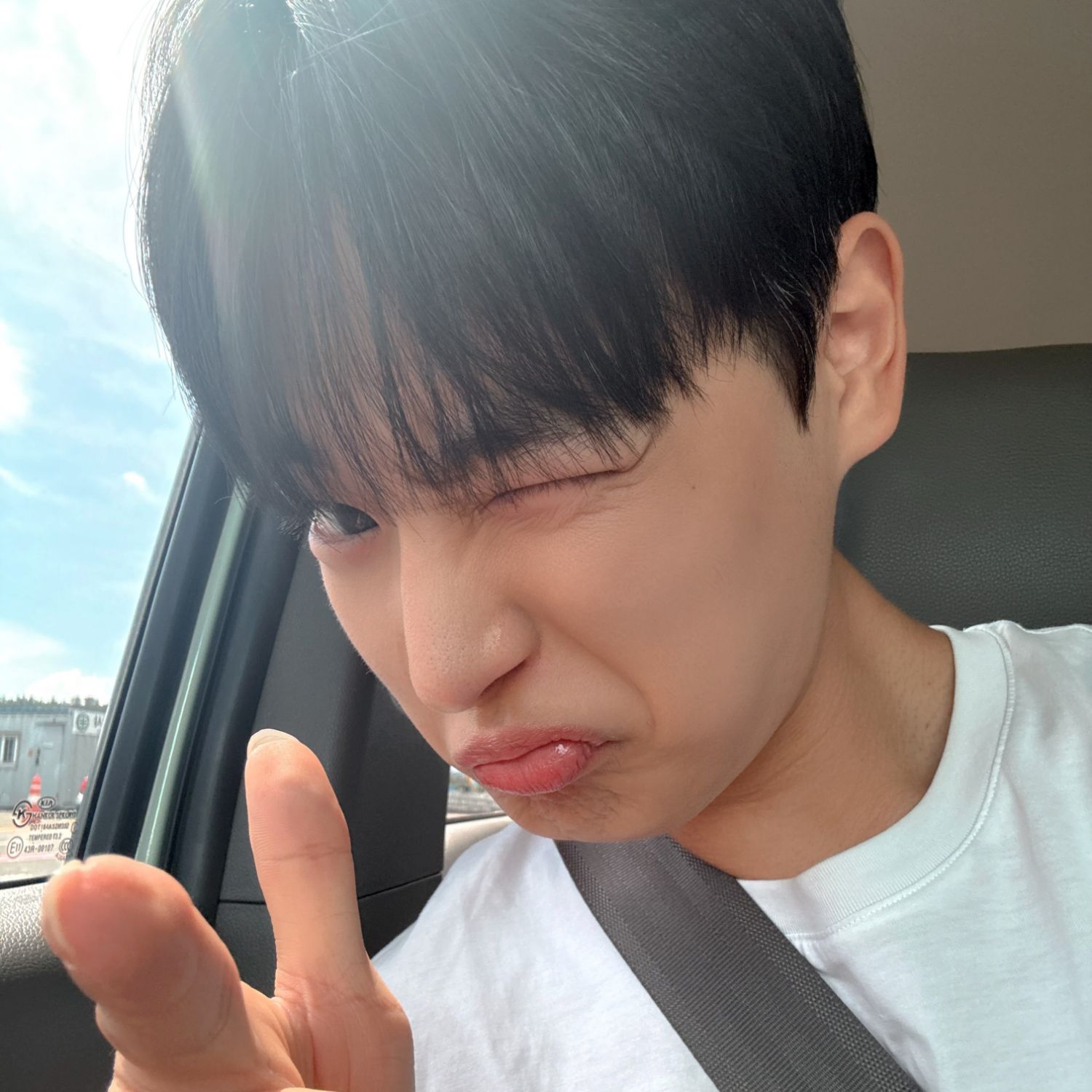 A moment captured by Choi Byungchan's fan