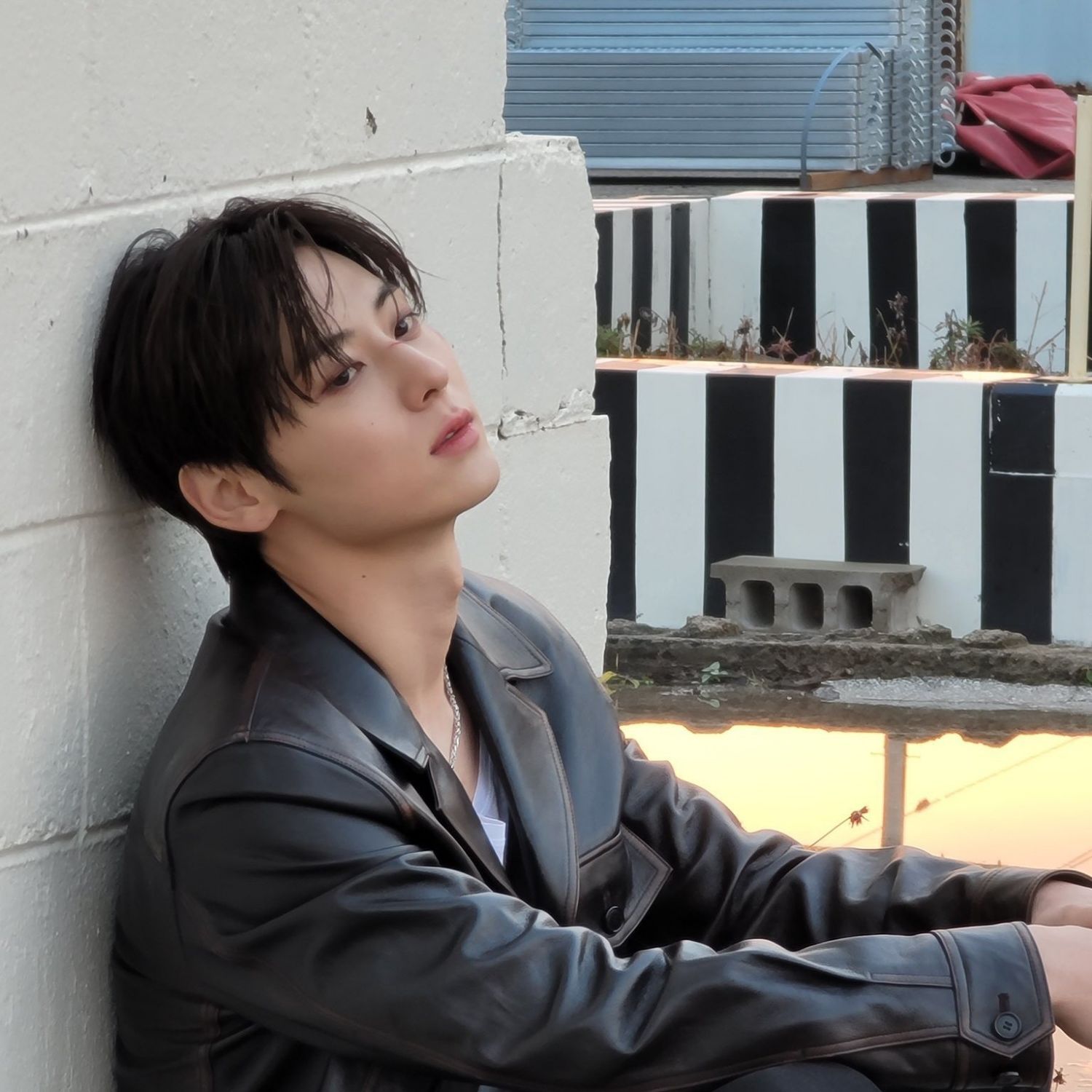 A moment captured by Hwang Minhyun's fan