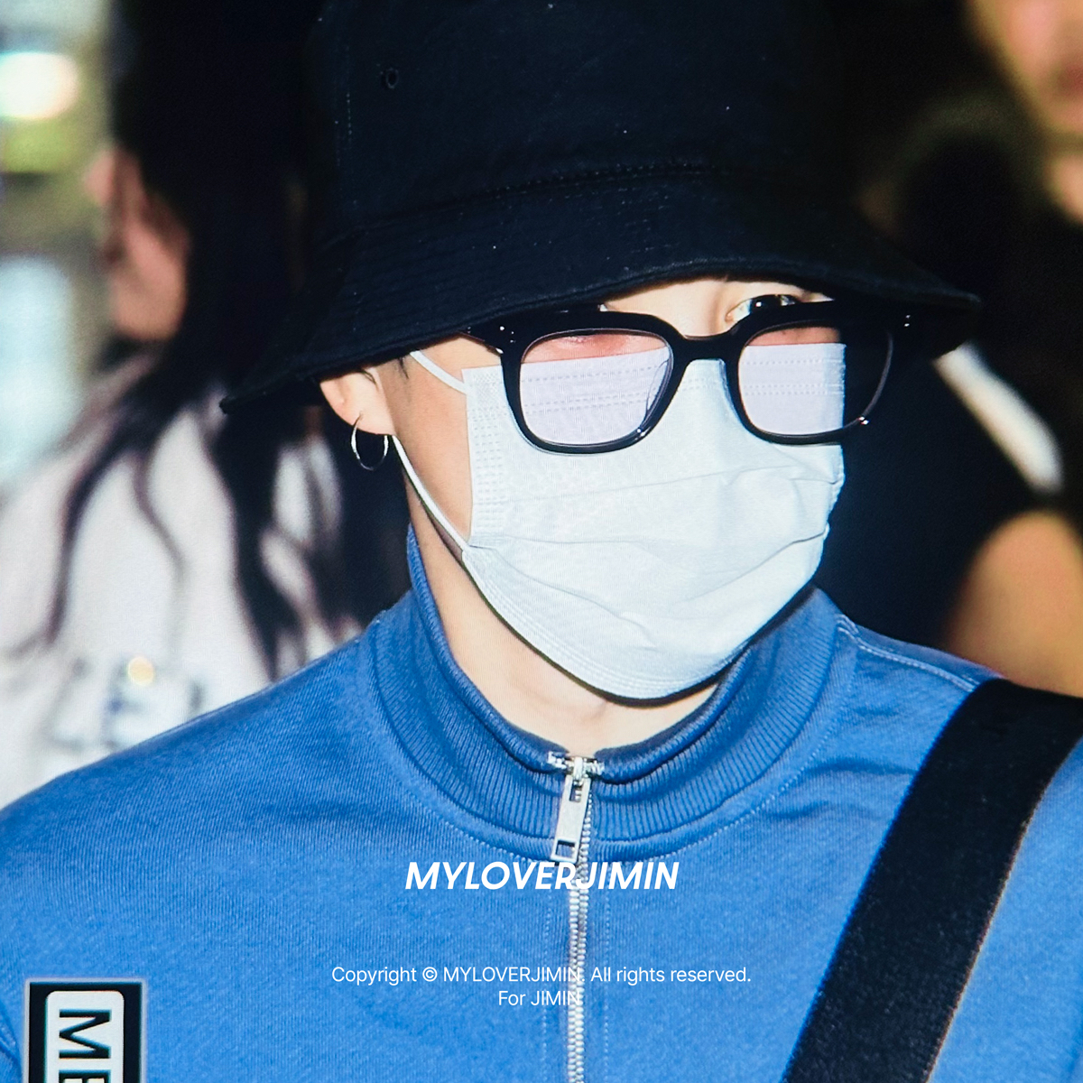 A moment captured by Jimin (BTS)'s fan