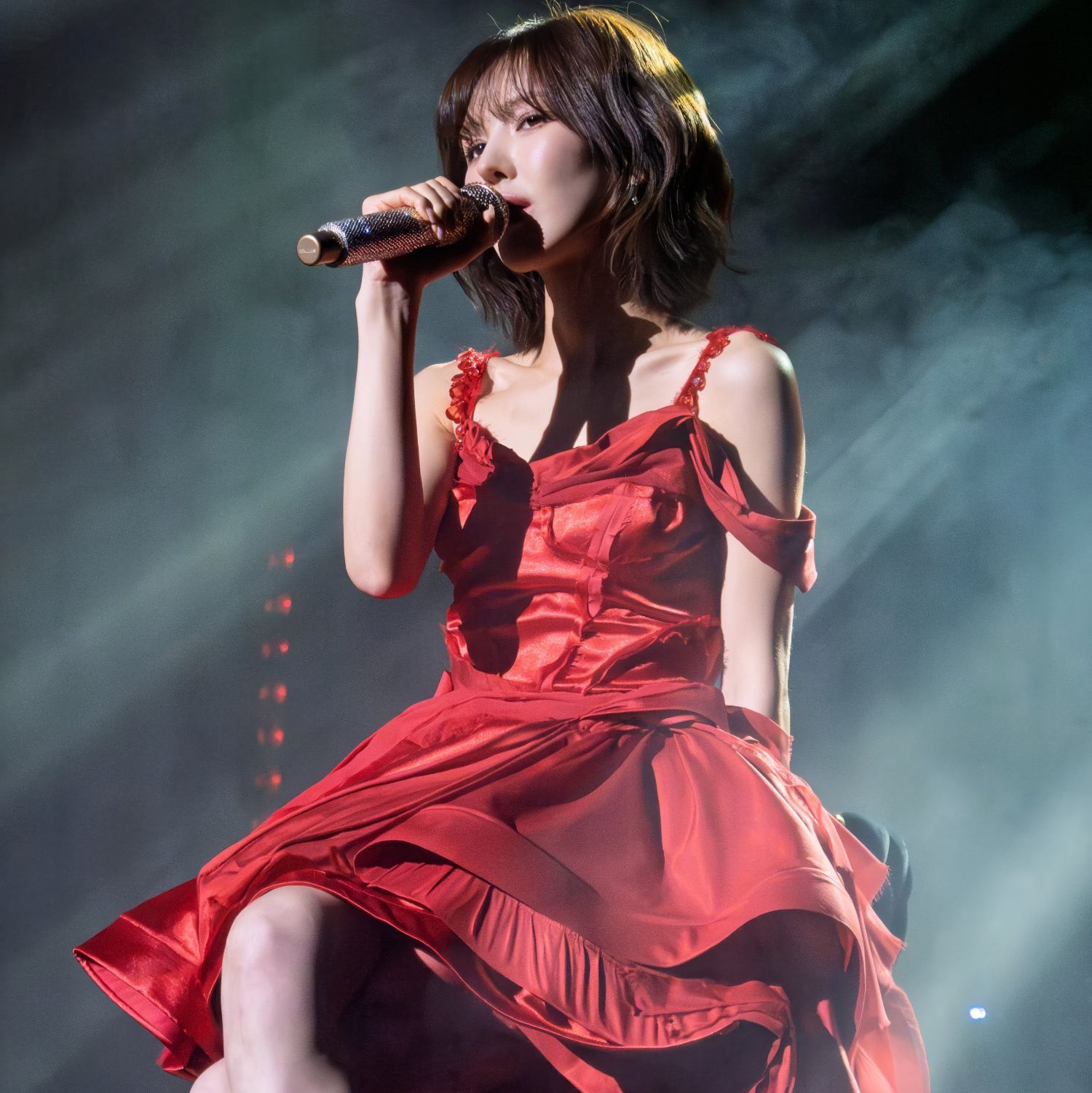 A moment captured by Wendy (Red Velvet)'s fan