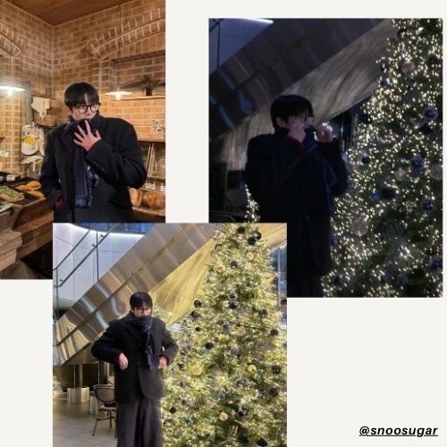 Recent activity shot of Han Seungwoo