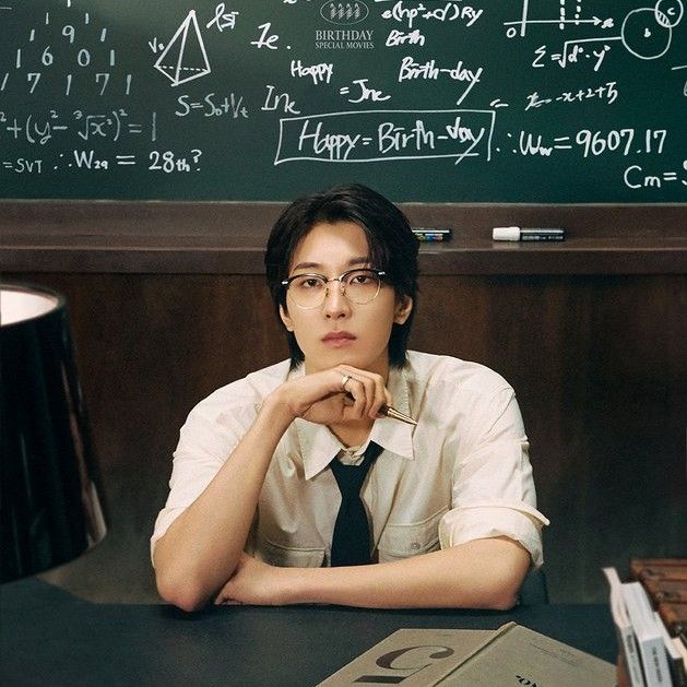 A moment captured by Wonwoo (SEVENTEEN)'s fan