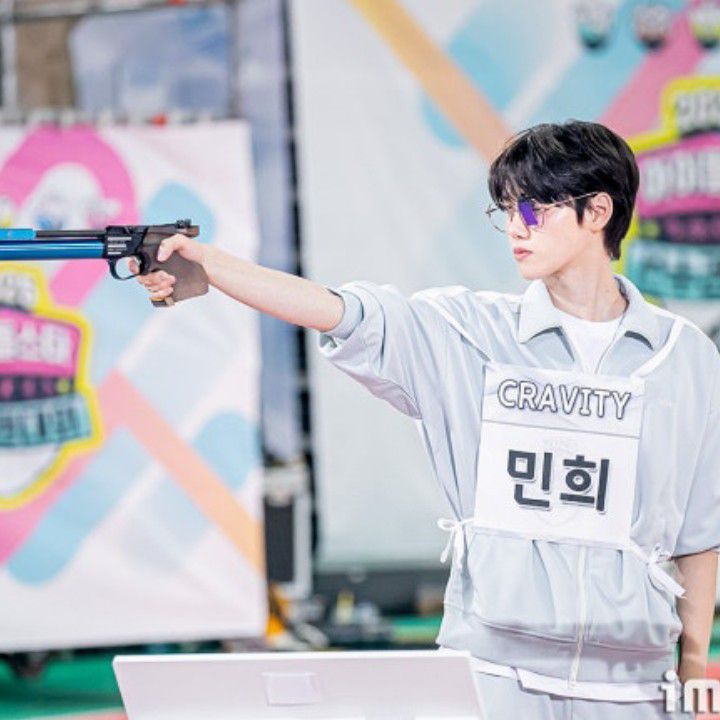 Recent activity shot of Minhee (CRAVITY)