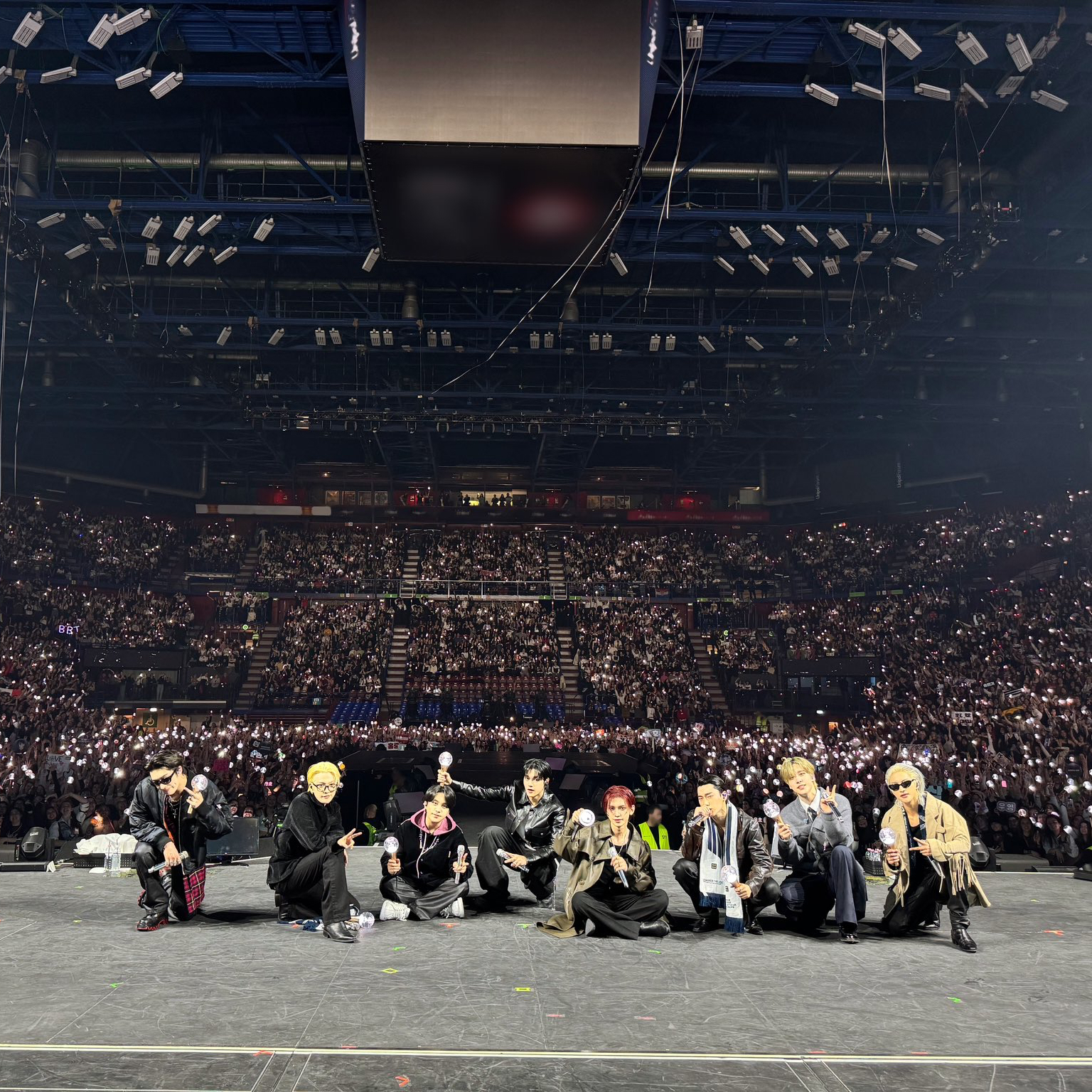 A moment captured by ATEEZ's fan