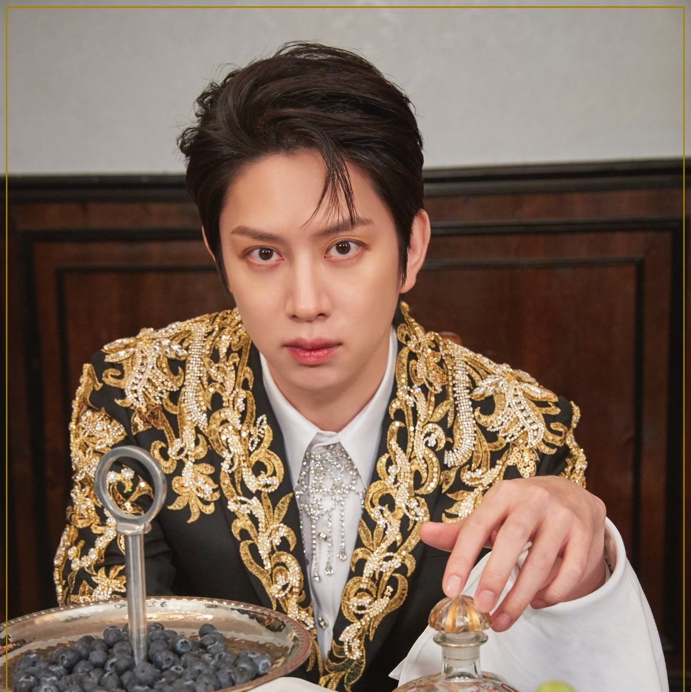 A moment captured by Heechul (Super Junior)'s fan