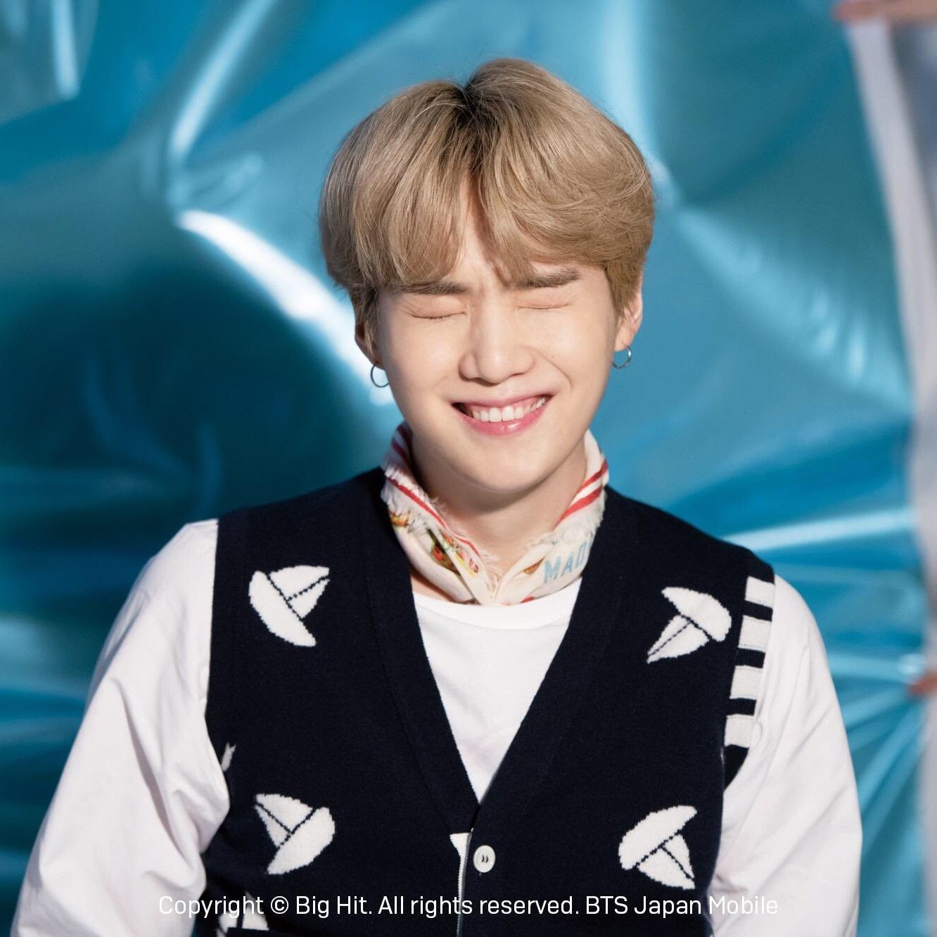 Recent activity shot of SUGA (BTS)