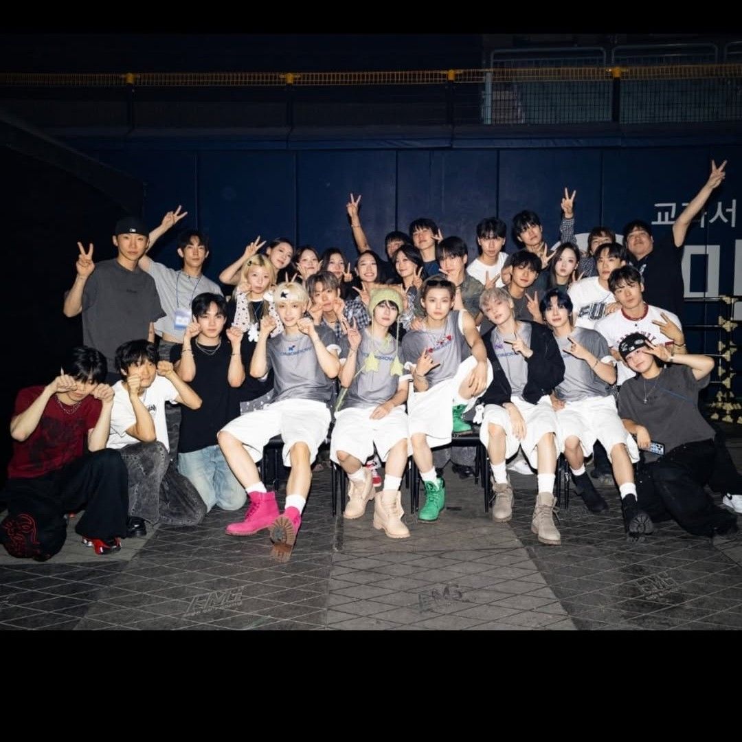 Recent activity shot of TOMORROW X TOGETHER