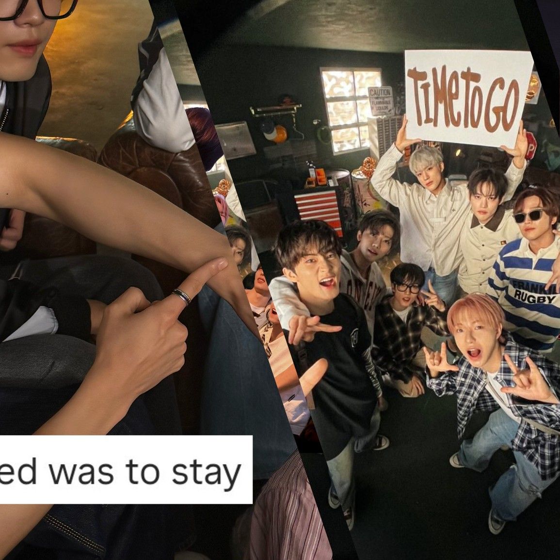 A moment captured by NCT DREAM's fan