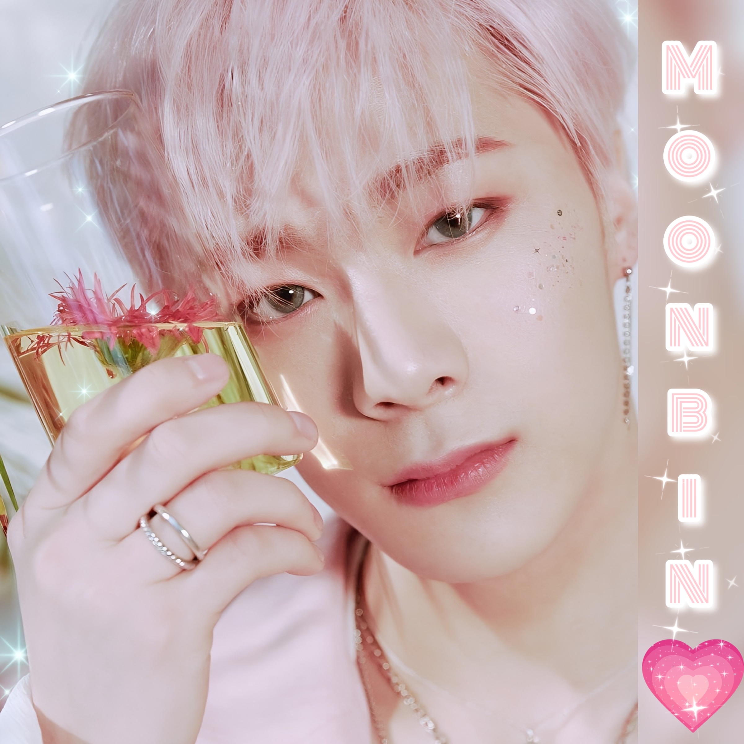 Recent activity shot of Moonbin (ASTRO)