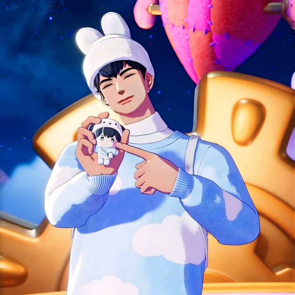 A moment captured by Hamin (PLAVE)'s fan