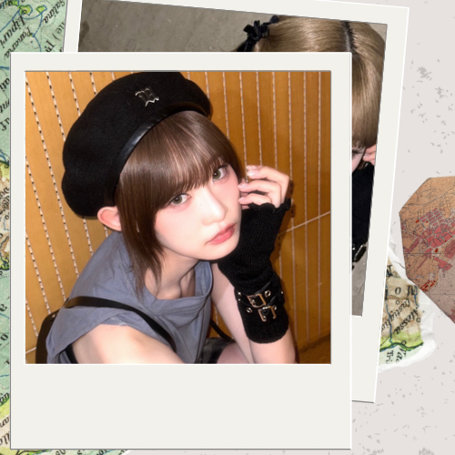 Behind-the-scenes cut of Iida Shizuku (ME:I)