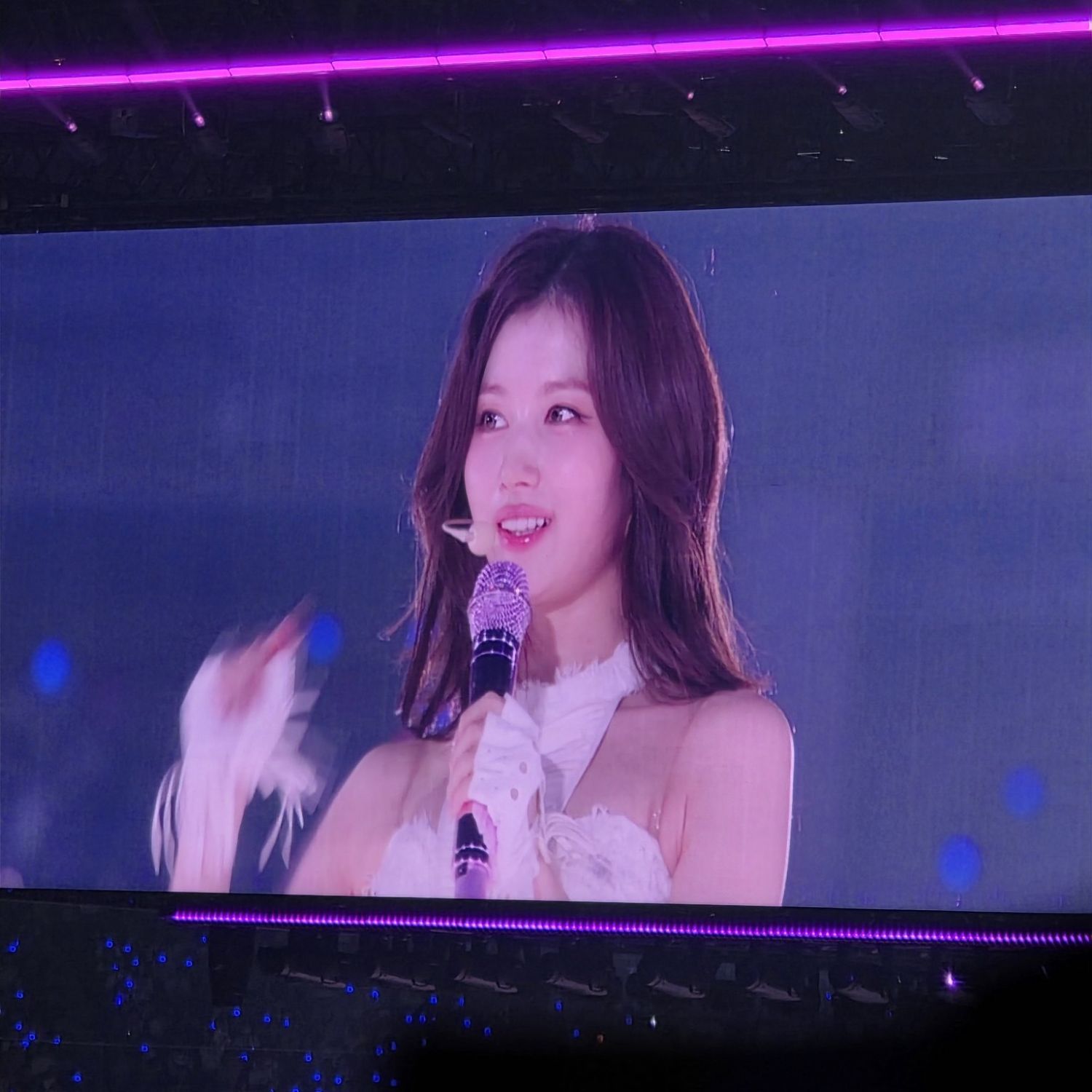 Recent activity shot of Sana (TWICE)