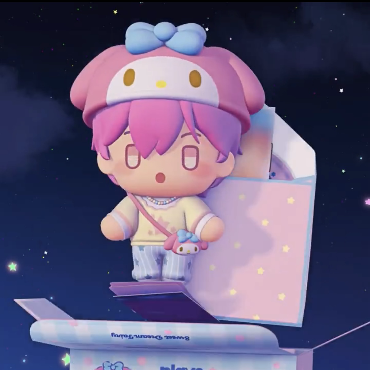 Recent activity shot of Bamby (PLAVE)