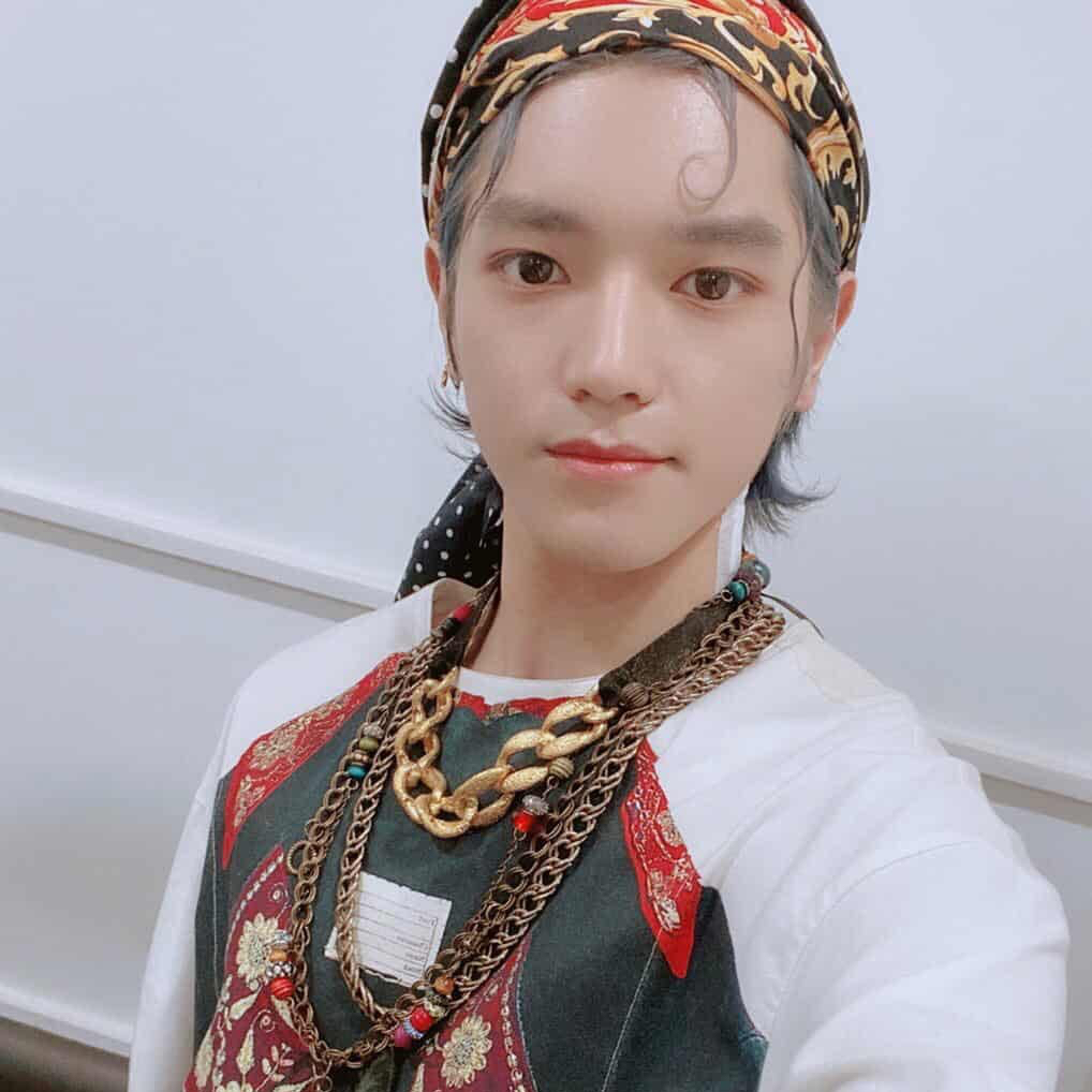 A moment captured by Taeyong (NCT 127)'s fan