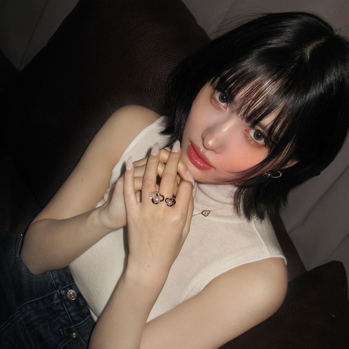 Recent activity shot of Momo (TWICE)