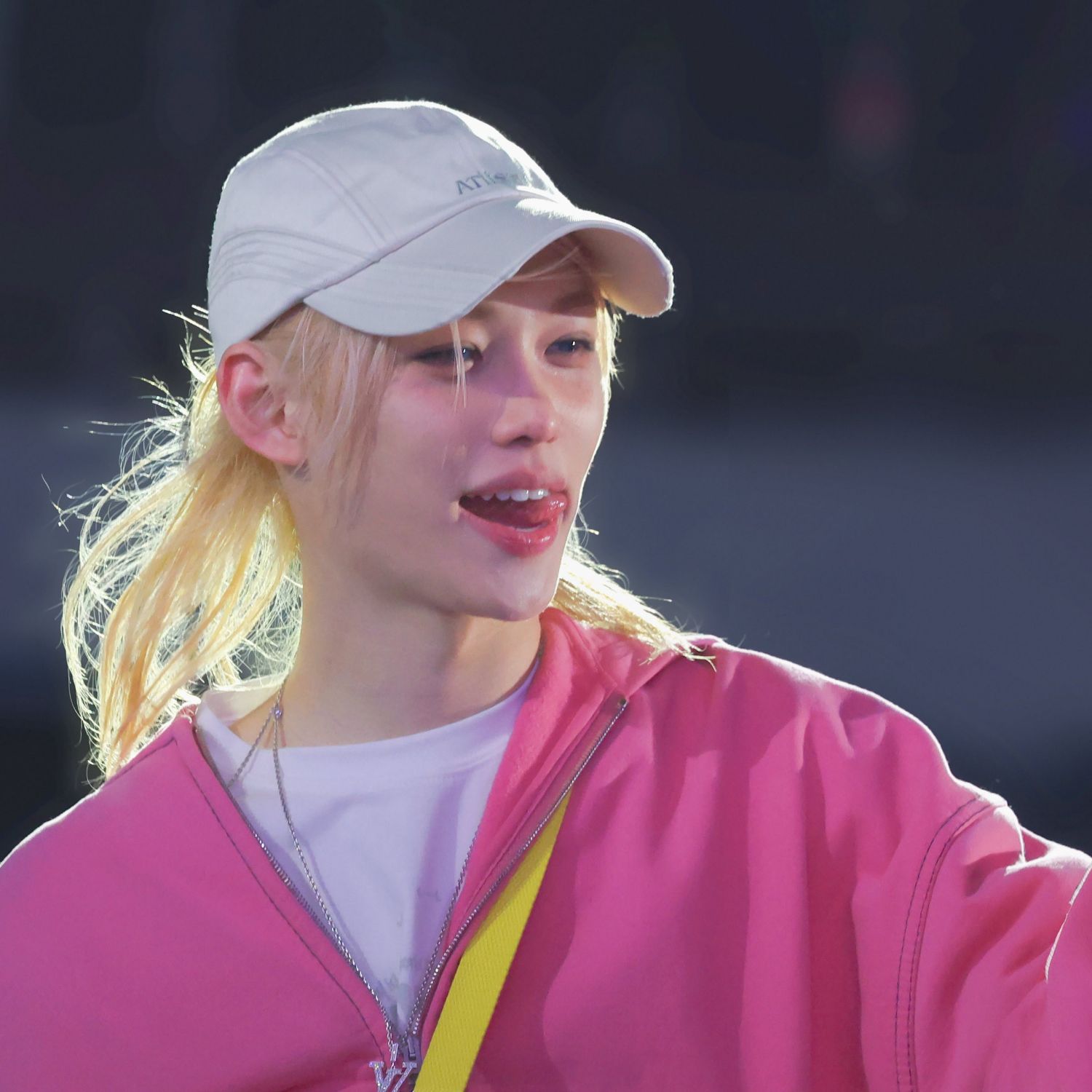 Recent activity shot of Felix (Stray Kids)