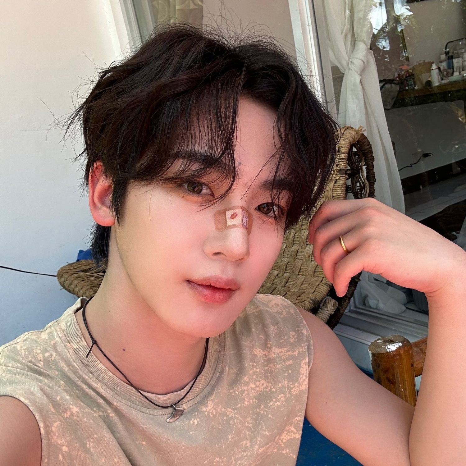 Recent activity shot of Kim Yohan (WEi)