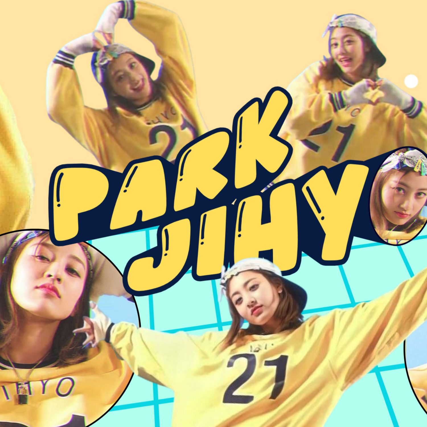 Recent activity shot of Jihyo (TWICE)