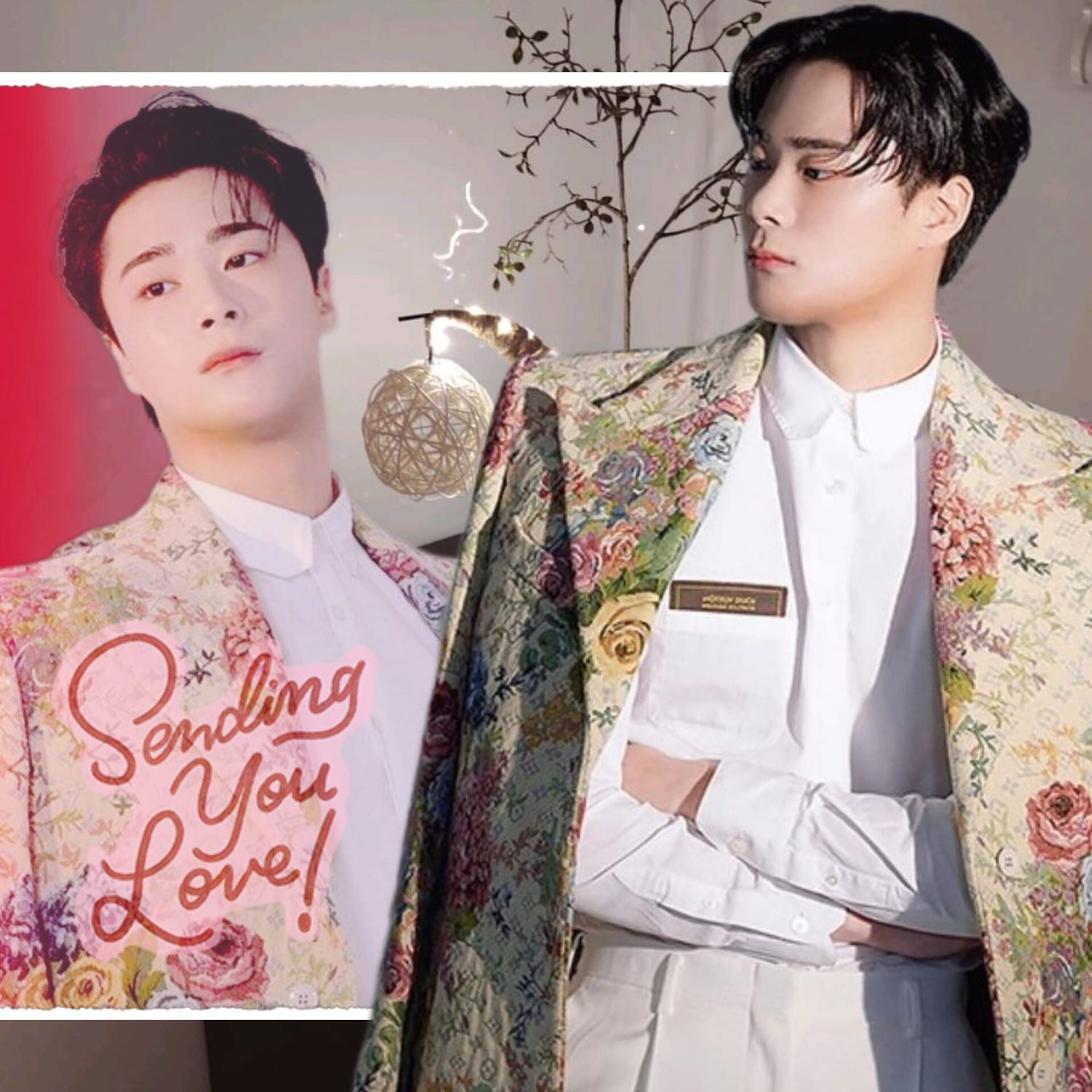 Recent activity shot of Moonbin (ASTRO)