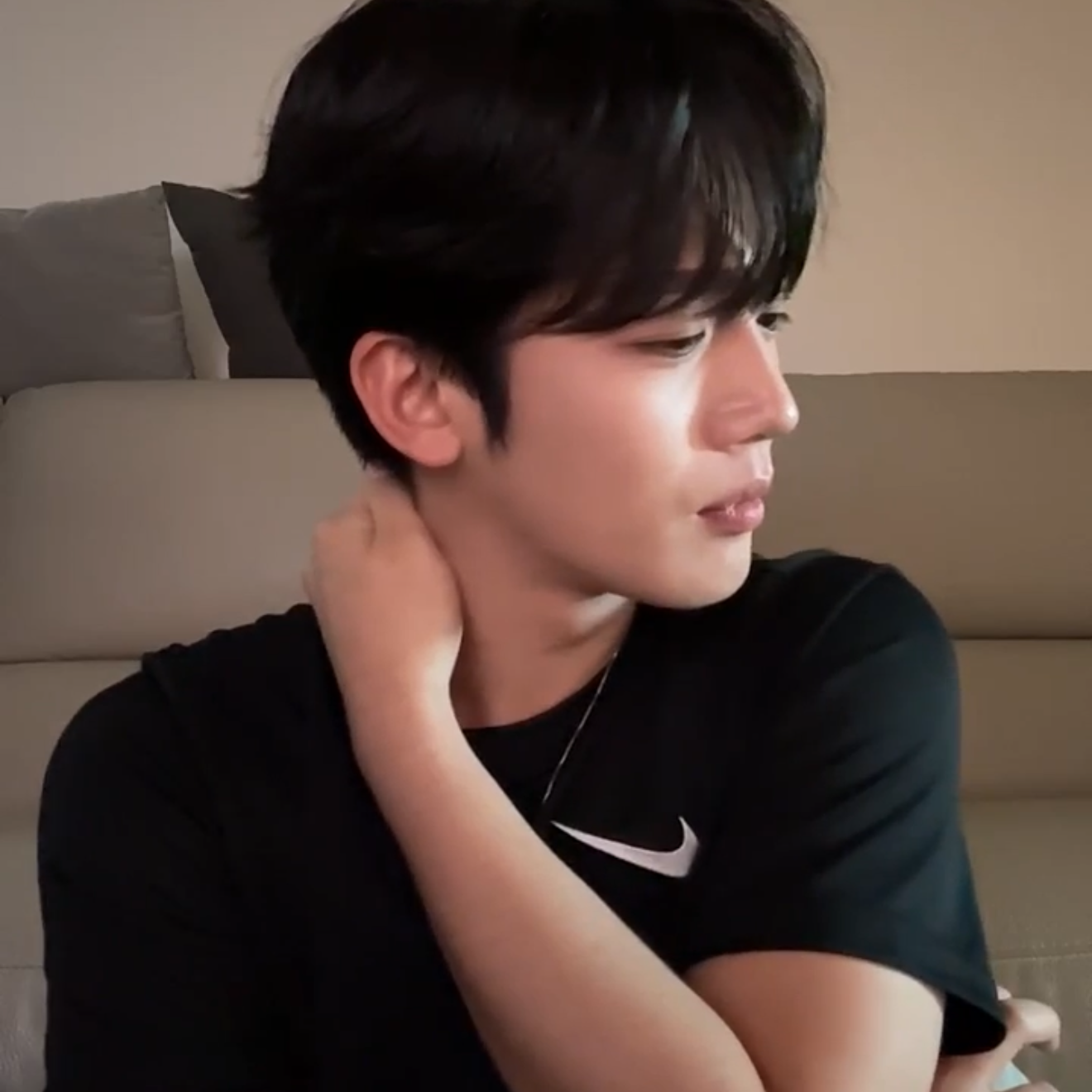 Recent activity shot of Kim Yohan (WEi)