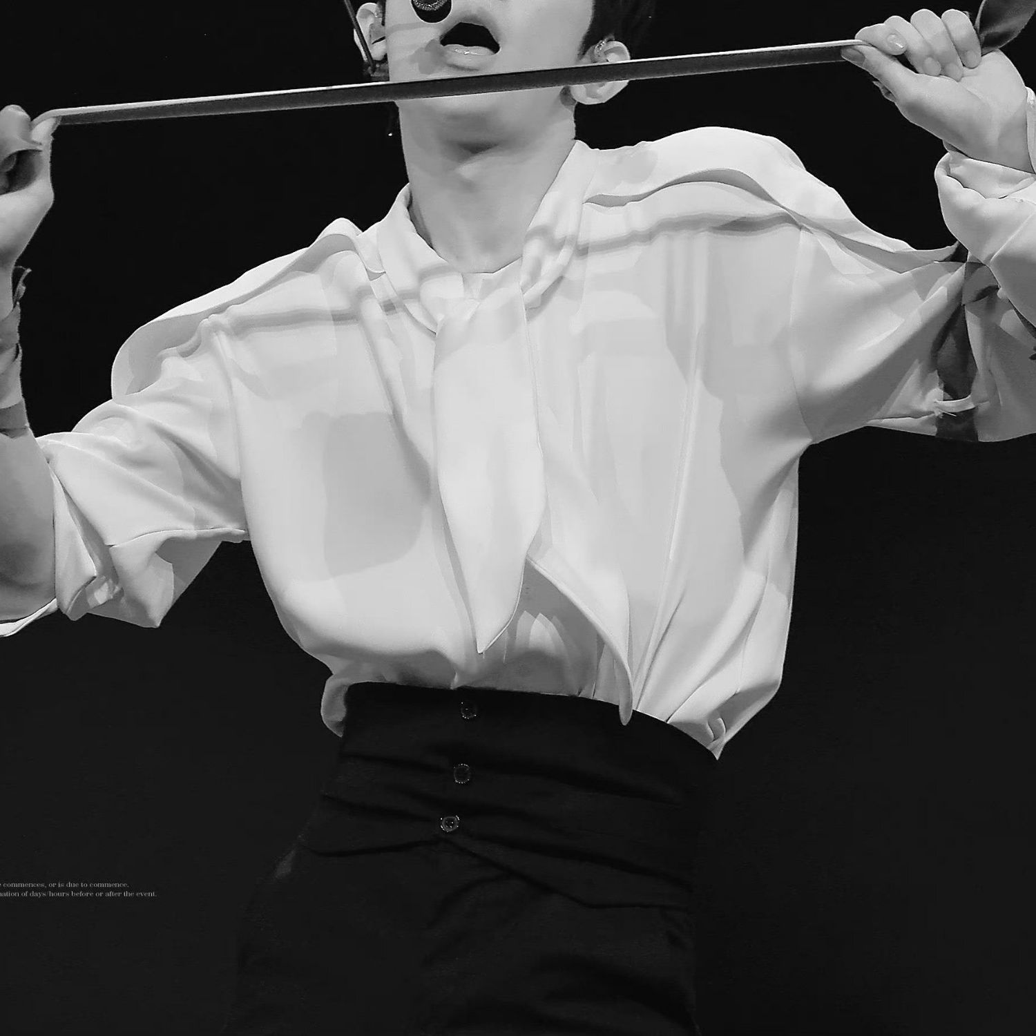 A moment captured by Zhang Hao (ZEROBASEONE)'s fan
