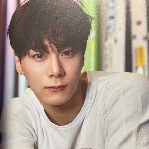A moment captured by Moonbin (ASTRO)'s fan