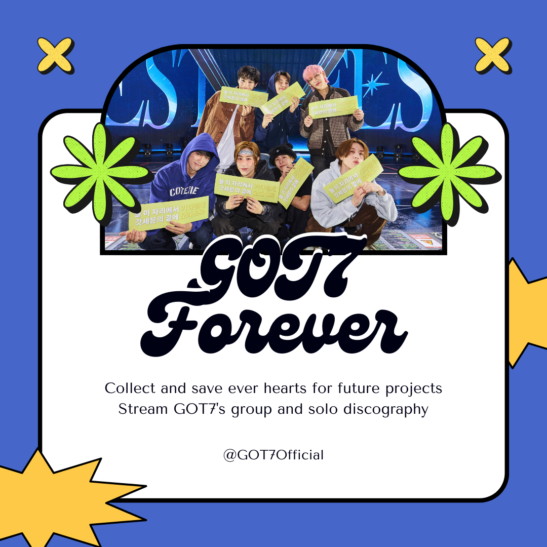 Recent activity shot of GOT7