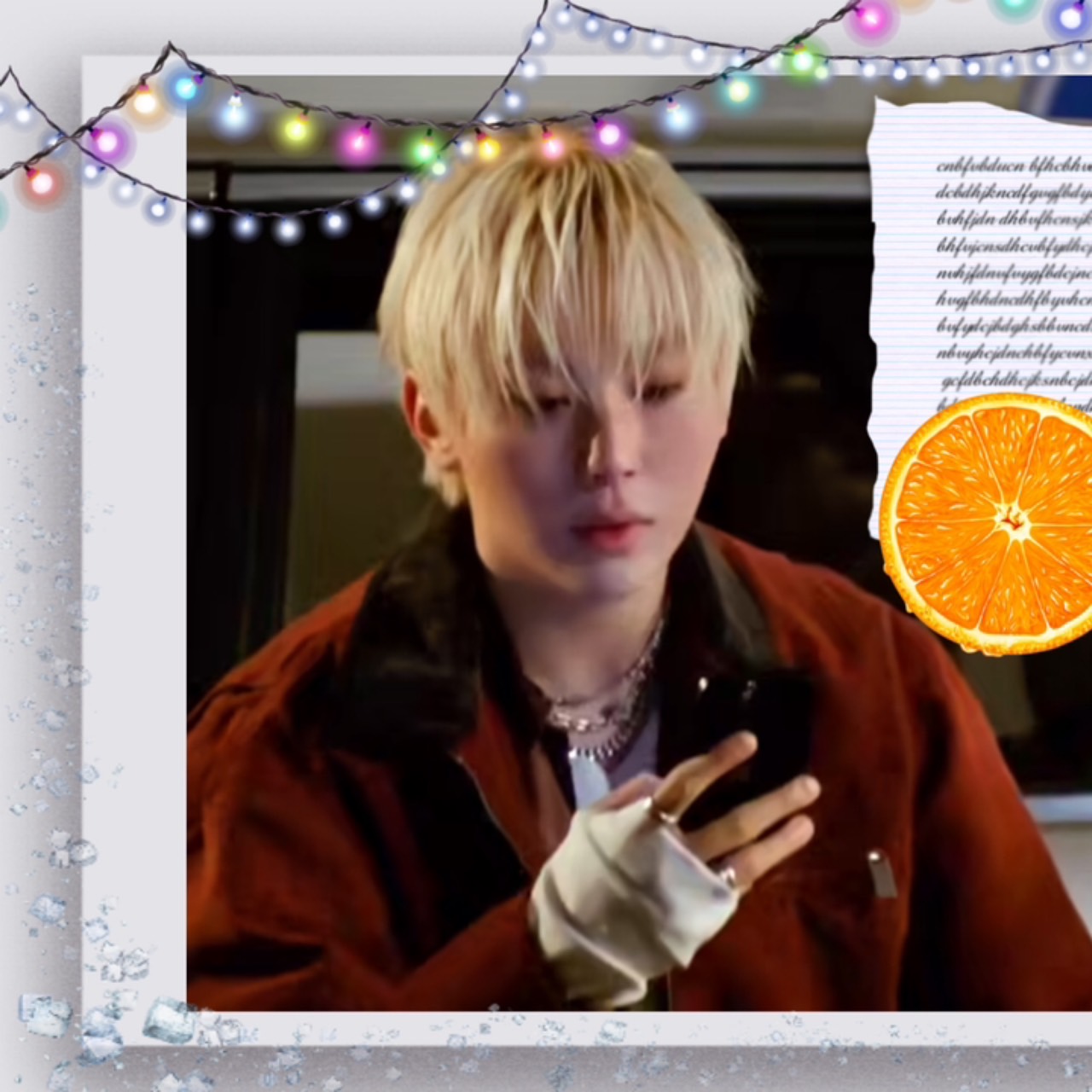 A moment captured by Seungkwan (SEVENTEEN)'s fan