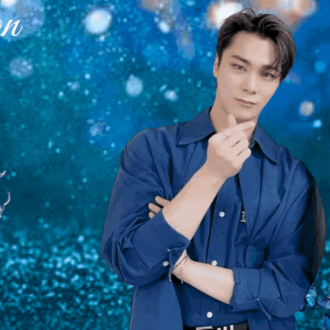 A moment captured by Moonbin (ASTRO)'s fan