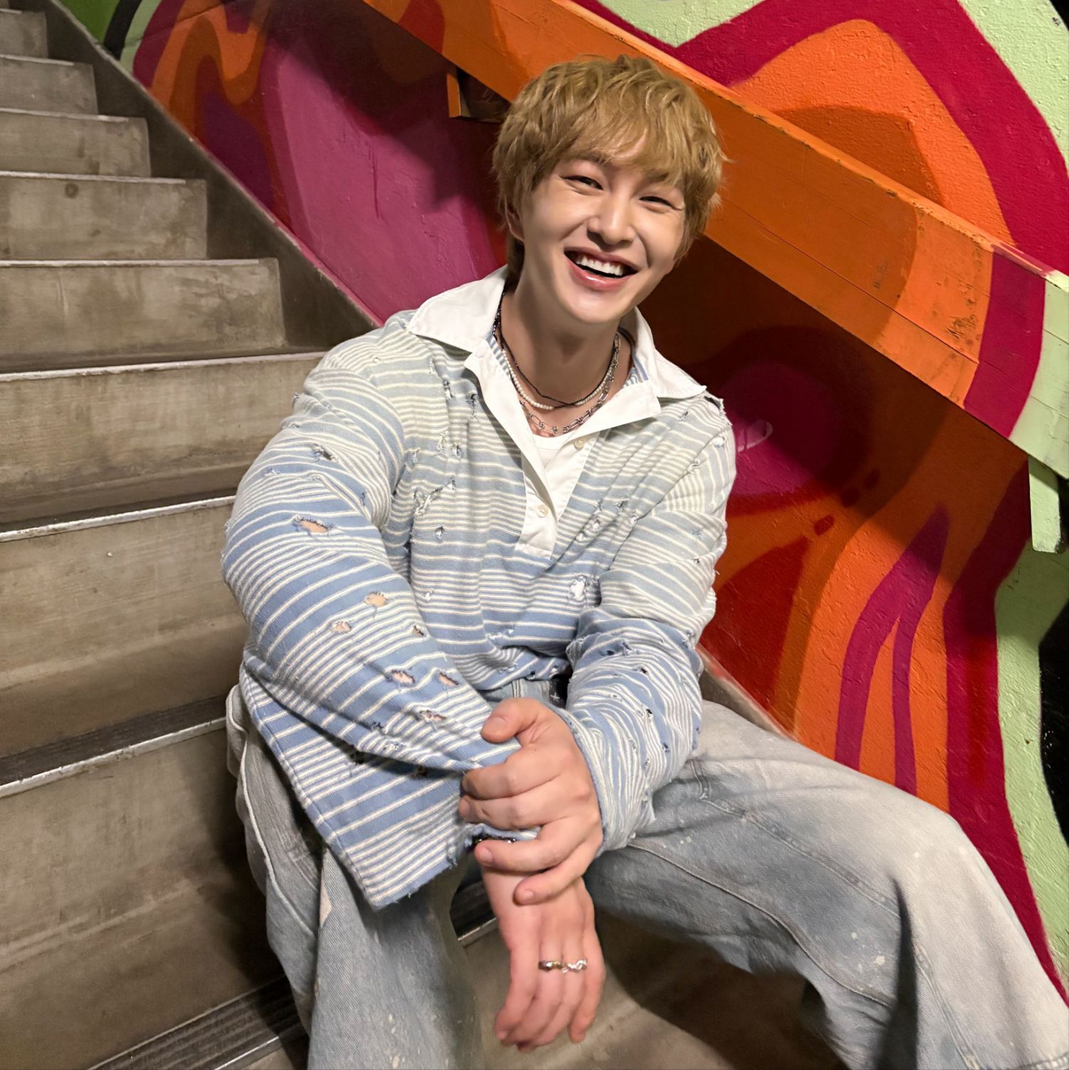 Behind-the-scenes cut of Onew (SHINee)