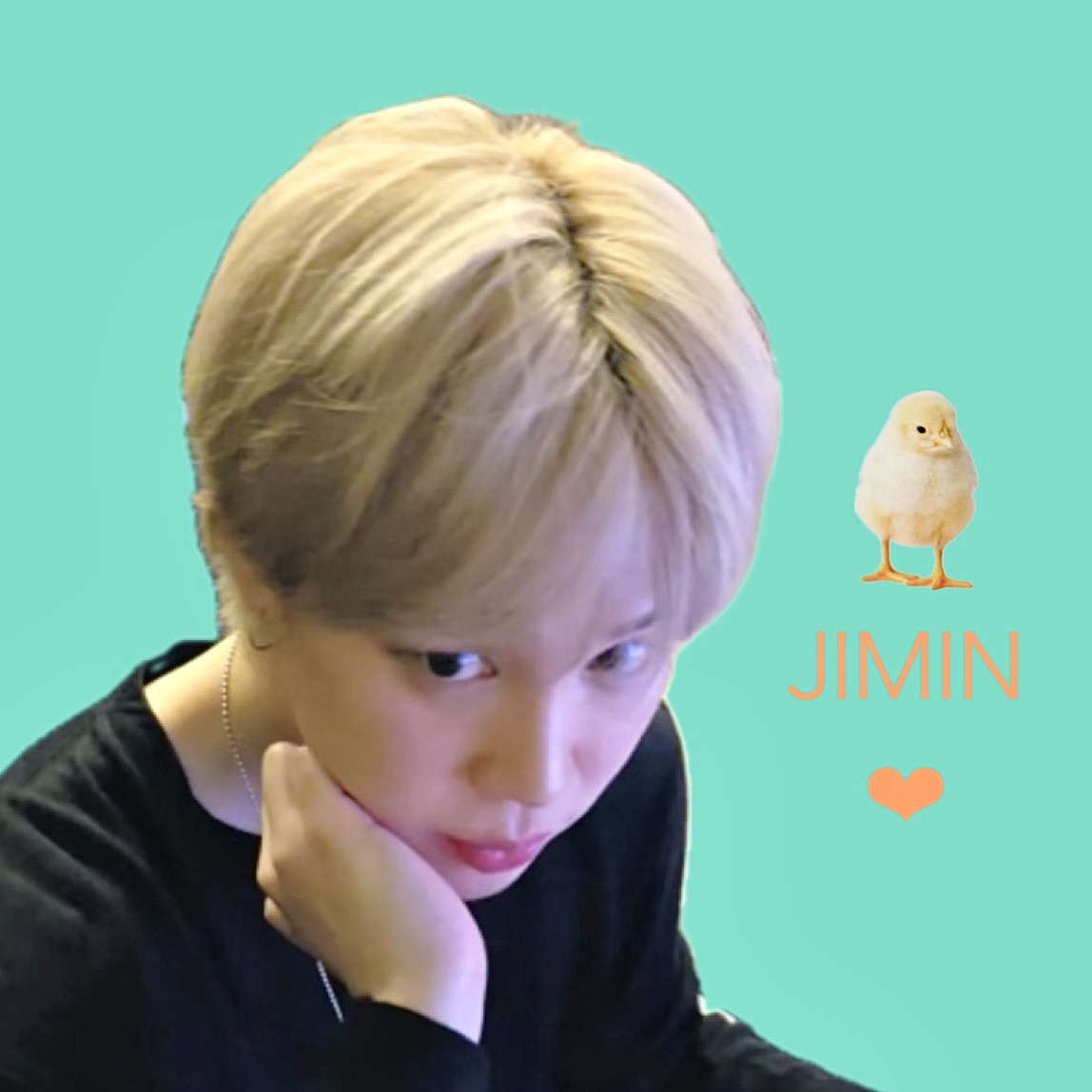 Recent activity shot of Jimin (BTS)