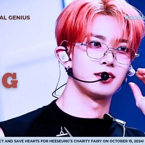 Behind-the-scenes cut of Heeseung (ENHYPEN)