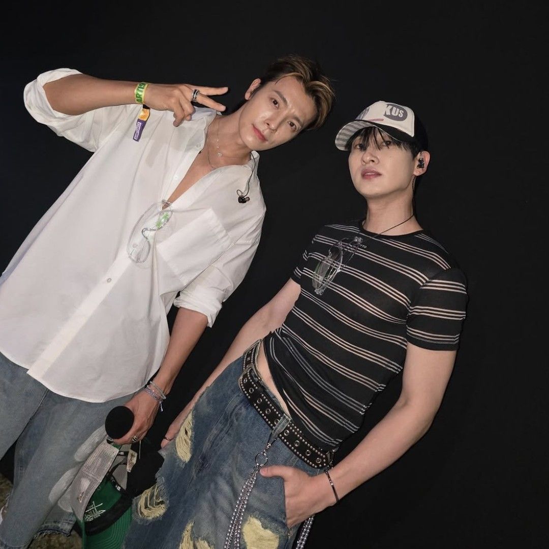 A moment captured by Super Junior's fan