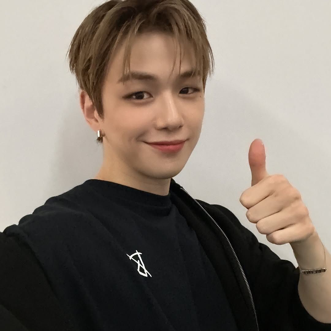 A moment captured by Kang Daniel's fan