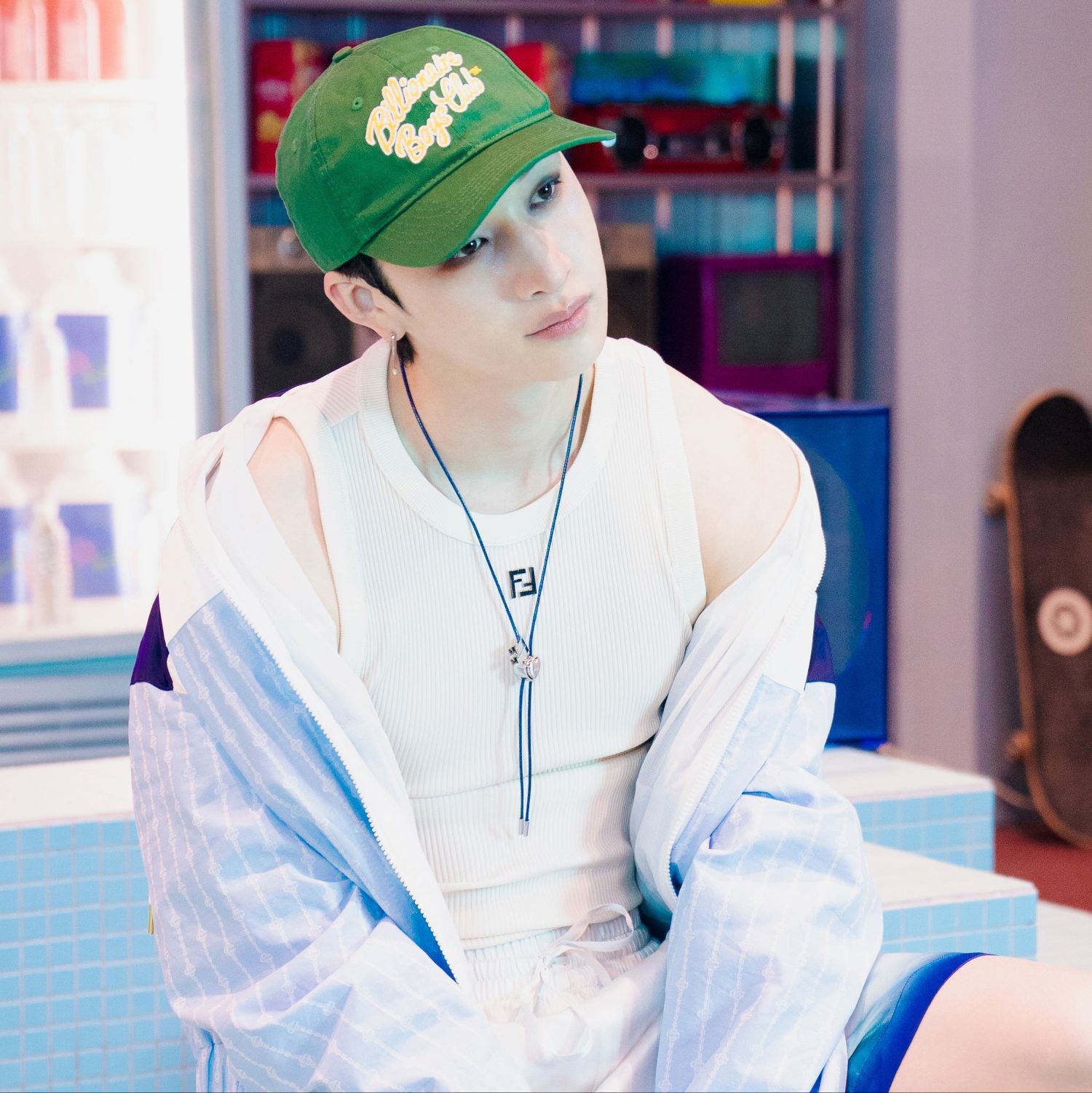 Behind-the-scenes cut of Bang Chan (Stray Kids)