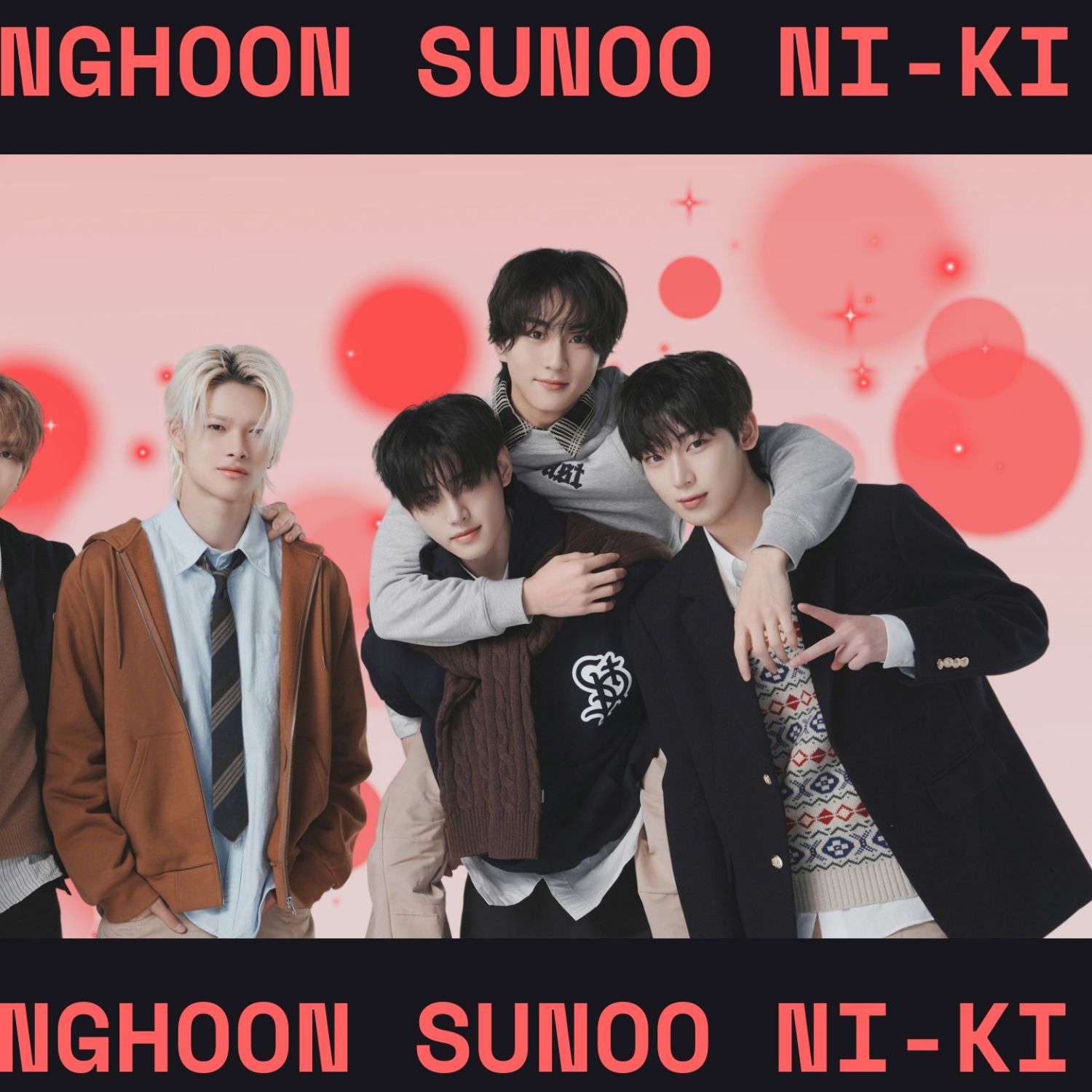 Recent activity shot of ENHYPEN