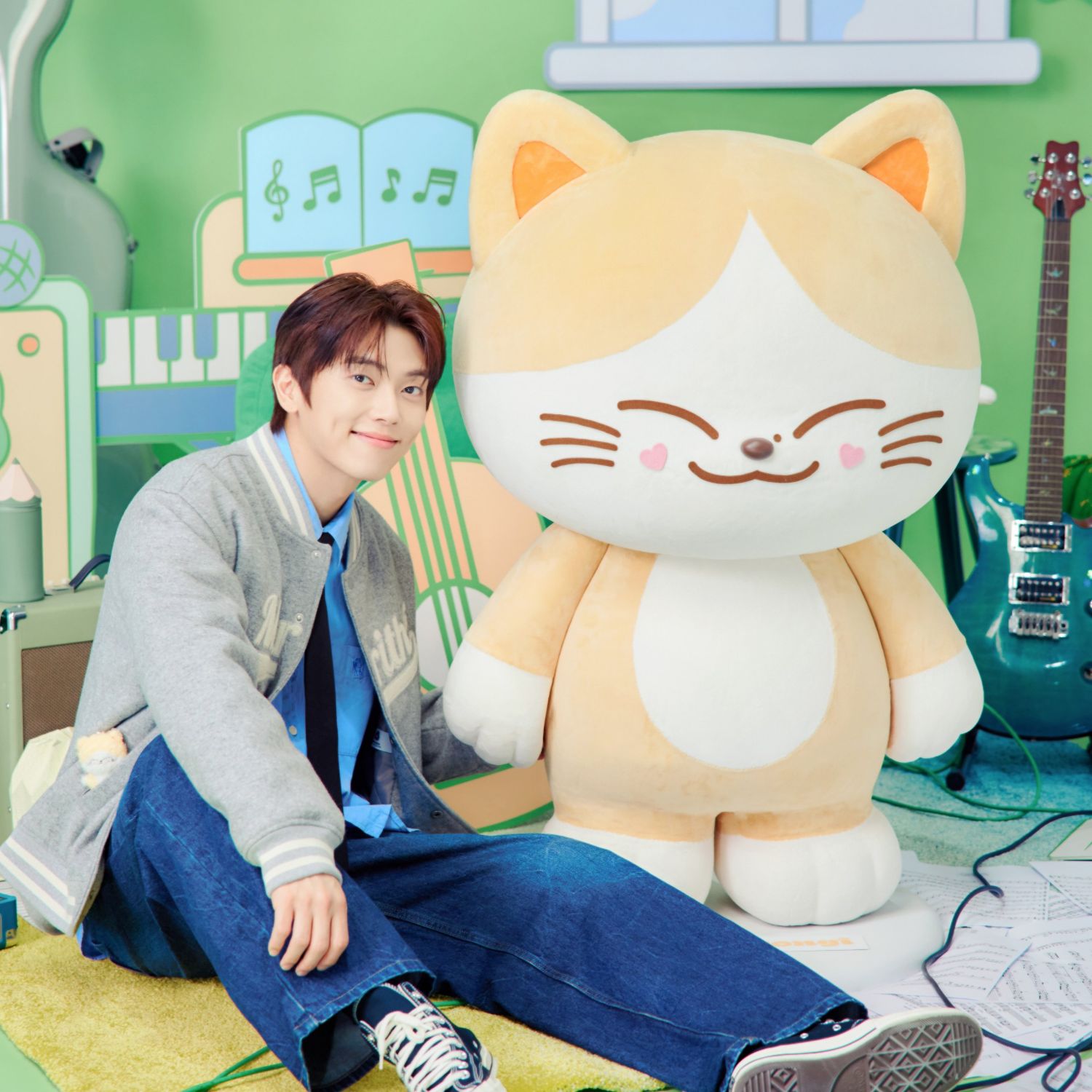 A moment captured by Minkyun (ONF)'s fan