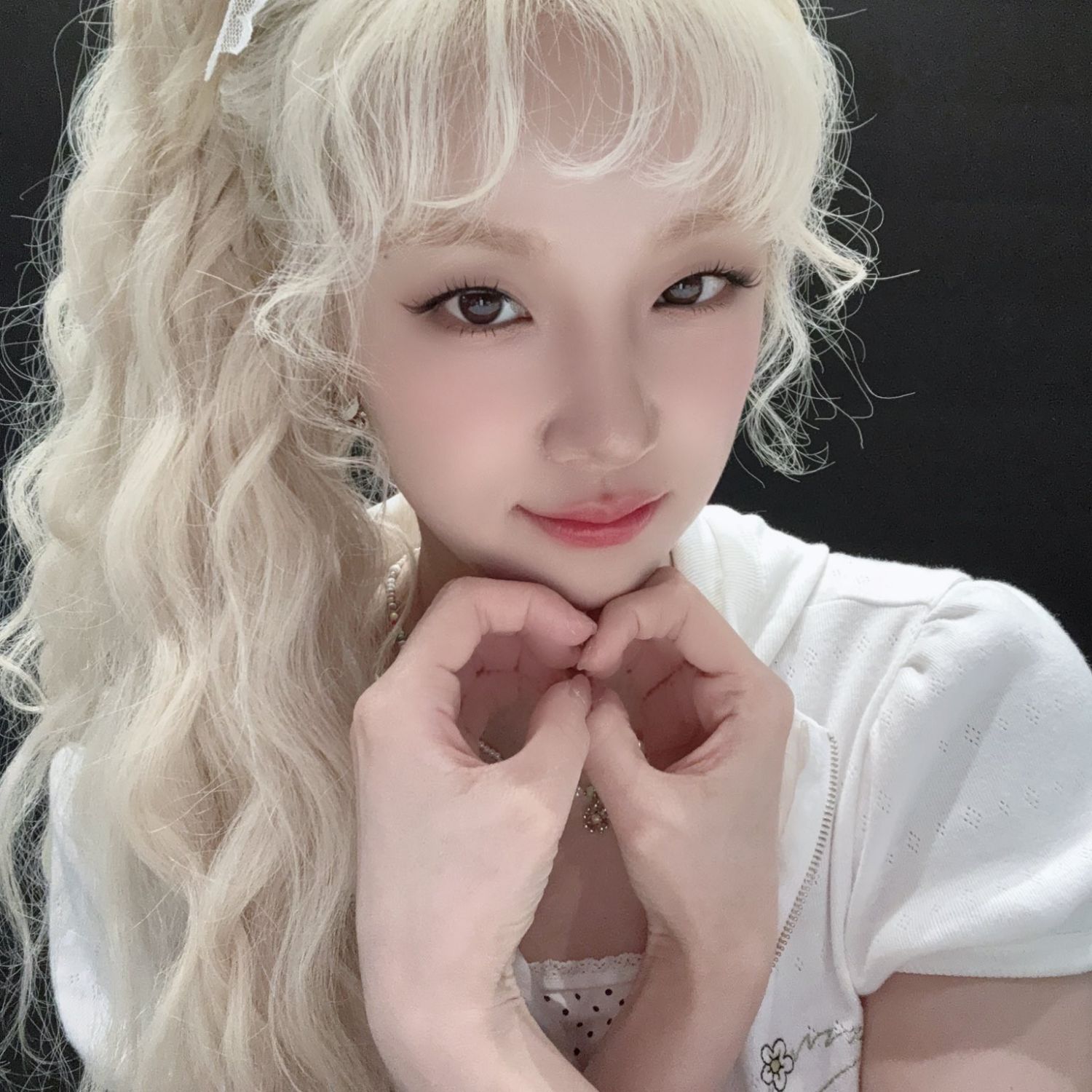 A moment captured by Yuqi (i-dle)'s fan