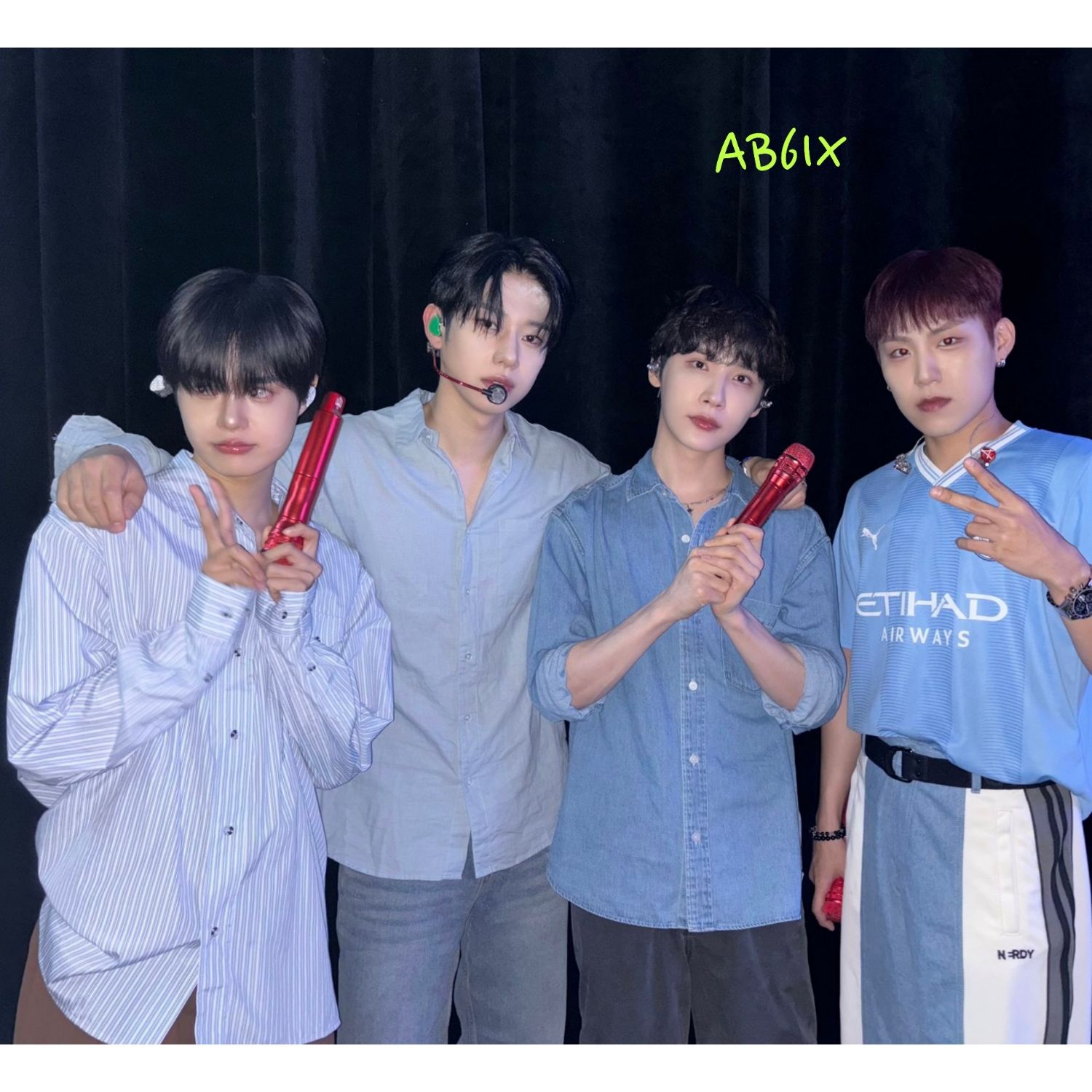 A moment captured by AB6IX's fan