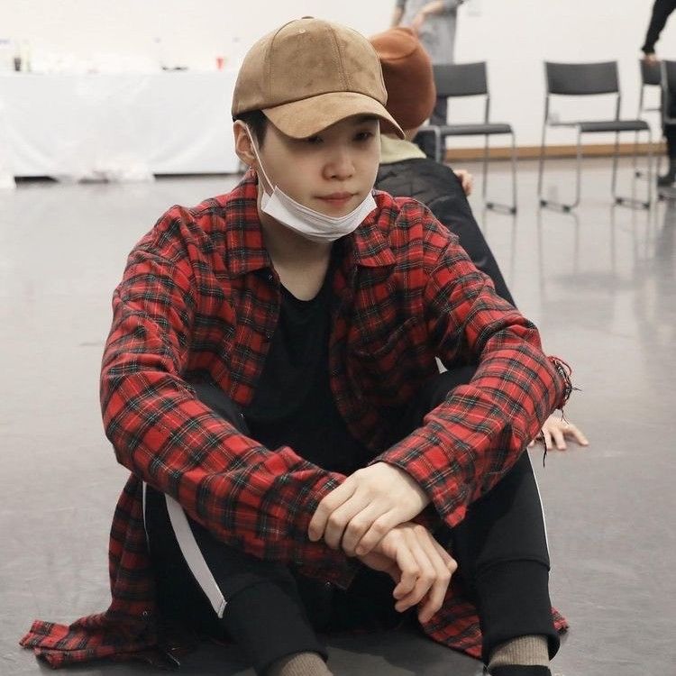 A moment captured by SUGA (BTS)'s fan