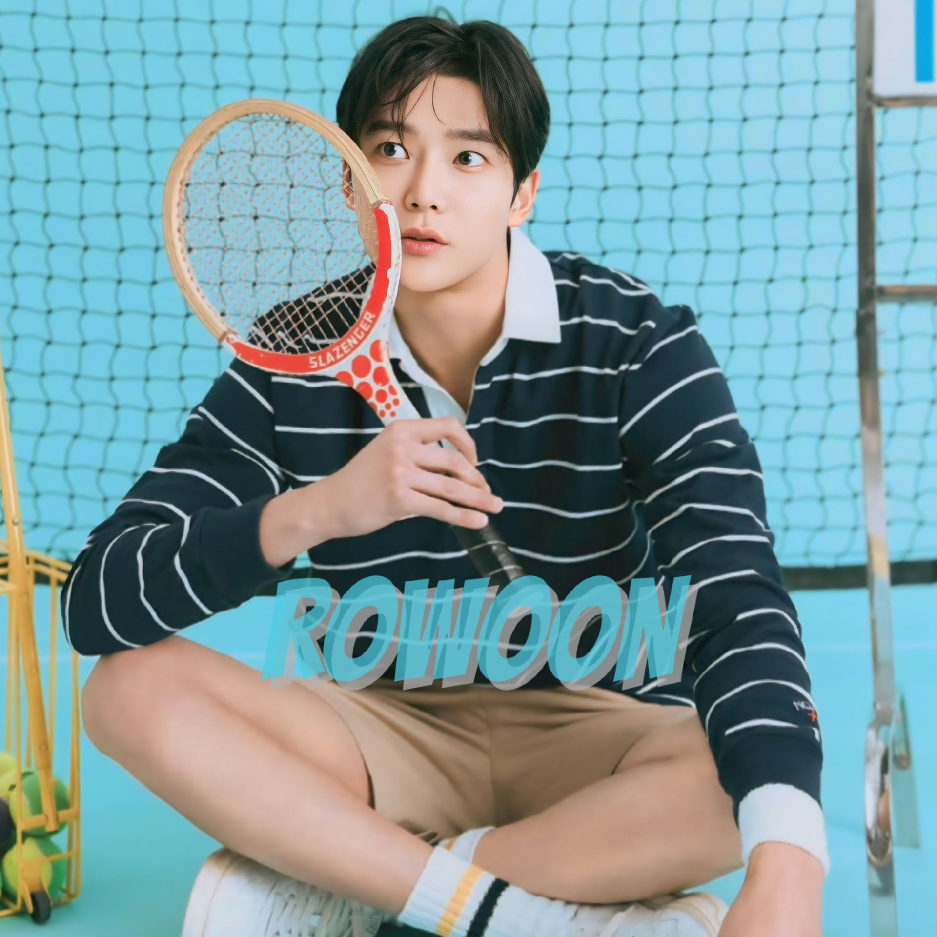 로운의 비하인드 컷